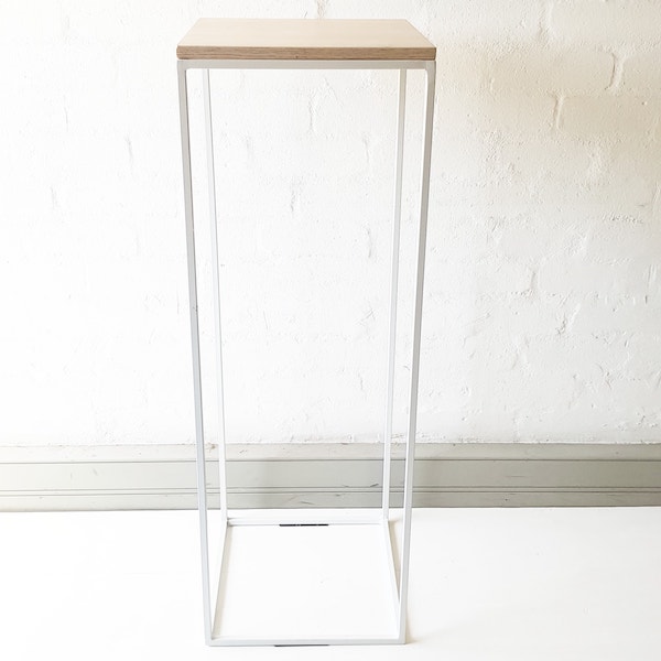 Display Plinth Frame Stand - White - <p style='text-align: center;'>R 100</p>